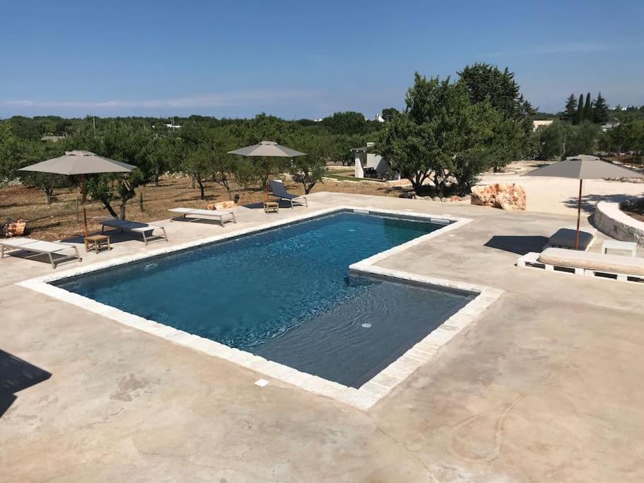 Villa Dominique Relax A Pochi Kilometri Dal Mare Carovigno Exteriör bild